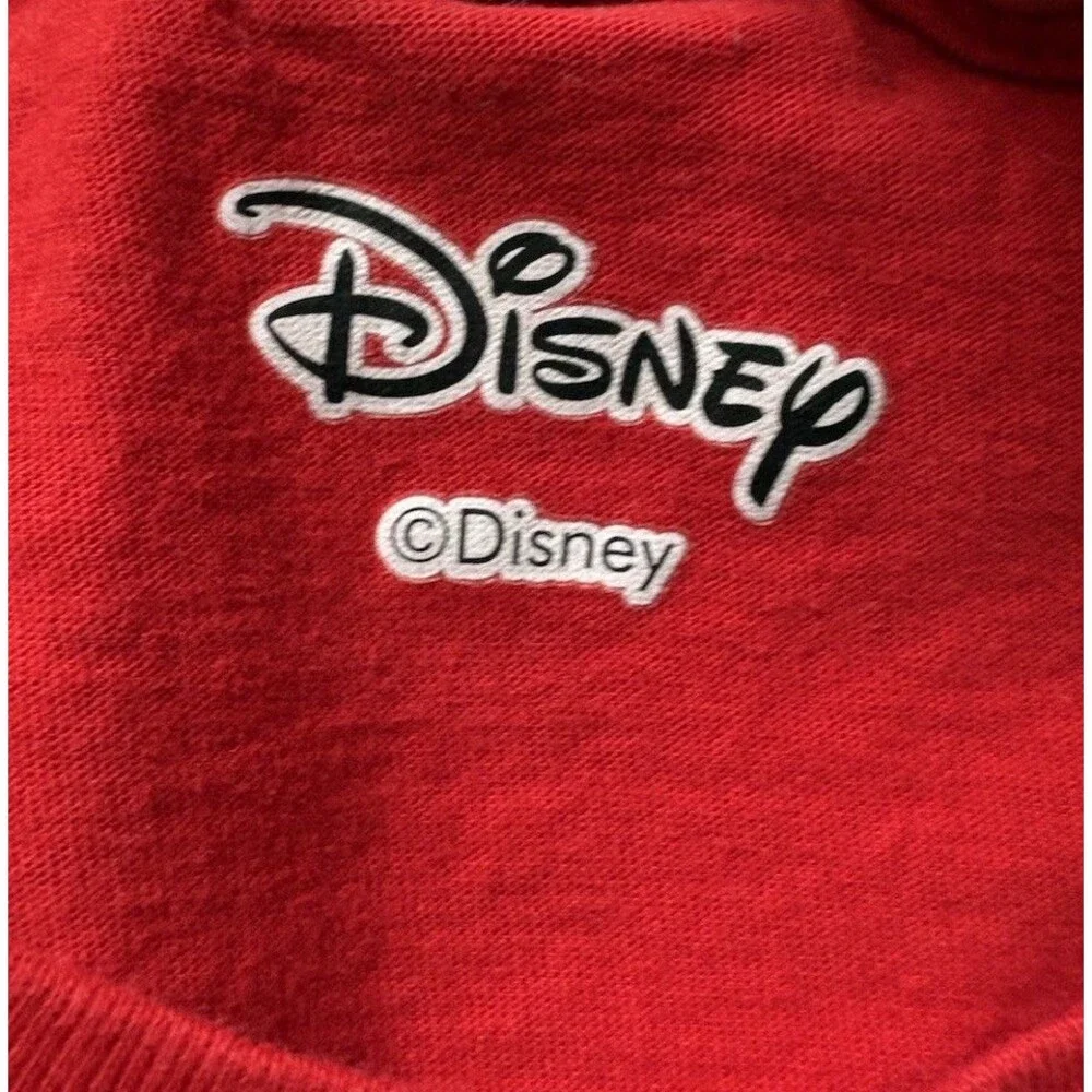Disney Women's Size XL Red Stitch Hangry Graphic T-Shirt - Picture 6 of 6